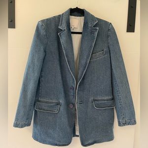 Tibi Denim Blazer